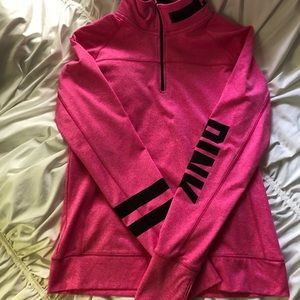 pink (victoria secret) pull over
